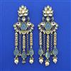 Indo Western Birds Earring with Mehndi Plating
