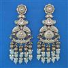 Indo Western Birds Earring with Mehndi Plating