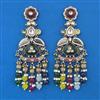 Indo Western Birds Earring with Mehndi Plating
