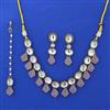 Indo Western Classic Necklace with Mehndi Plating