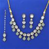 Indo Western Classic Necklace with Mehndi Plating