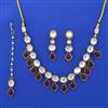 Indo Western Classic Necklace with Mehndi Plating