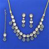Indo Western Classic Necklace with Mehndi Plating