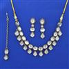 Indo Western Classic Necklace with Mehndi Plating