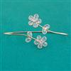 Indo Western Plam Cuffring with Rhodium Plating Gold Plating Mehndi Plating