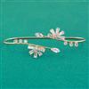 Indo Western Plam Cuffring with Rhodium Plating Gold Plating Mehndi Plating