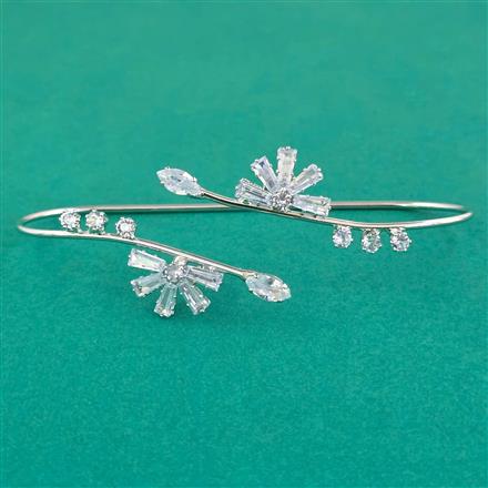 Indo Western Plam Cuffring with Rhodium Plating Gold Plating Mehndi Plating