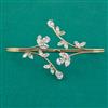 Indo Western Plam Cuffring with Rhodium Plating Gold Plating Mehndi Plating