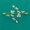 Indo Western Plam Cuffring with Rhodium Plating Gold Plating Mehndi Plating