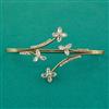 Indo Western Plam Cuffring with Rhodium Plating Gold Plating Mehndi Plating