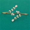 Indo Western Plam Cuffring with Rhodium Plating Gold Plating Mehndi Plating