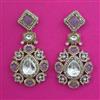 Indo Western Classic Earring with Mehndi Plating