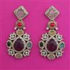 Indo Western Classic Earring with Mehndi Plating
