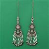 Indo Western Birds Earring with Mehndi Plating