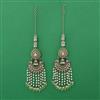 Indo Western Birds Earring with Mehndi Plating