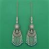 Indo Western Birds Earring with Mehndi Plating