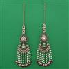 Indo Western Birds Earring with Mehndi Plating