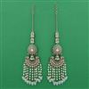 Indo Western Birds Earring with Mehndi Plating