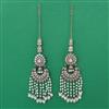 Indo Western Birds Earring with Mehndi Plating