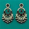 Indo Western Long Earring with Mehndi Plating