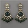 Indo Western Classic Earring with Mehndi Plating