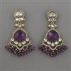 Indo Western Classic Earring with Mehndi Plating