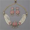 Indo Western Choker Necklace with Mehndi Plating