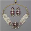 Indo Western Choker Necklace with Mehndi Plating