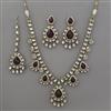 Indo Western Classic Necklace with Mehndi Plating