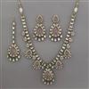 Indo Western Classic Necklace with Mehndi Plating