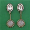 Indo Western Meenakari Earring with Mehndi Plating