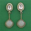 Indo Western Meenakari Earring with Mehndi Plating