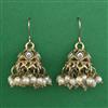 Indo Western Jhumki with Mehndi Plating