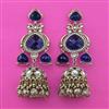 Indo Western Jhumki with Mehndi Plating
