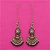 Indo Western Birds Earring with Mehndi Plating