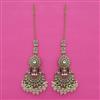 Indo Western Birds Earring with Mehndi Plating