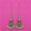 Indo Western Birds Earring with Mehndi Plating