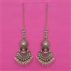 Indo Western Birds Earring with Mehndi Plating