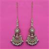 Indo Western Birds Earring with Mehndi Plating
