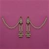 Indo Western Meenakari Earring with Mehndi Plating