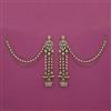 Indo Western Meenakari Earring with Mehndi Plating