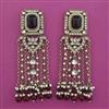 Indo Western Pearl Earring with Mehndi Plating