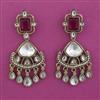 Indo Western Classic Earring with Mehndi Plating