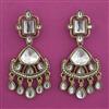 Indo Western Classic Earring with Mehndi Plating