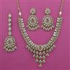 Indo Western Classic Necklace with Mehndi Plating