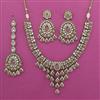 Indo Western Classic Necklace with Mehndi Plating