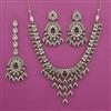 Indo Western Classic Necklace with Mehndi Plating