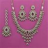 Indo Western Classic Necklace with Mehndi Plating