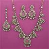 Indo Western Classic Necklace with Mehndi Plating