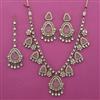 Indo Western Classic Necklace with Mehndi Plating